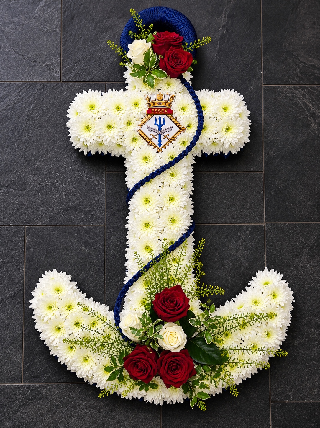 Anchor floral tribute